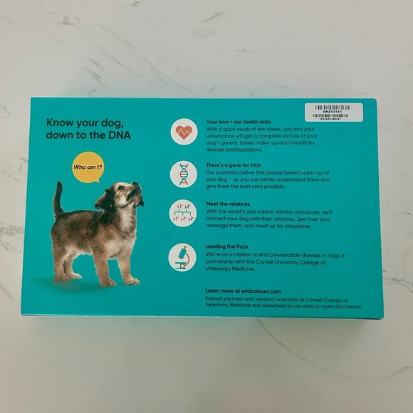 Embark Dog DNA Test Kit – Breed & Health, New in Box - Picture 6 of 6